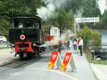 Zug an der Endstation Seespitz.Hier hat die Lok wieder umgesetzt fr die Talfahrt.Zuvor wird noch einmal Wasser genommen.19.09.06