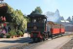 Zahnradlok Nr 4 လHannahဝ der Achenseebahn auf Bahnhof Jenbach am 2-8-2013.