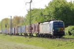 ELOC 193 280 in Diensten von LTE am BÜ Km 17,105 bei Kaldenkirchen 24.4.2026