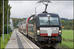 X4e 601 am 26. September 2025 in der Halte und Ladestelle Bad Schwanberg . 