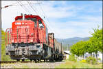 GKB DH 1700.1 im Bahnhof Wies Eibiswald .