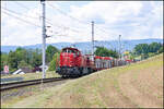 Auf dem Weg nach Graz ist GKB DH 1700.1 bei P�lfing Brunn 