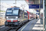 Los geht´s f�r X4E 896 am 22. Mai 2026 in Graz Hauptbahnhof . P�nktlich verl�sst sie mit Ihrem Zug den Bahnhof gen S�den . 