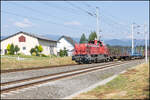 Am 23. Juni 2026 donnert GKB DH 1700.1 durch den Bahnhof St. Martin im Sulmtal Bergla . 