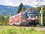 2. September 2026 bei Frauental Bad Gams . Ein Zug der Linie S6 am Weg nach Graz 