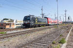 P�nktlich kommt diese X4E mit Ihrem Schnellbahn Zug in Deutschlandsberg Stadt am 2. September 2026 an . 