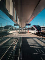 GKB 5063 009 wartet in Graz Hbf auf die Abfahrt.
