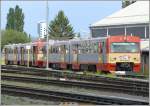 Bei meinem Kurzaufenthalt in Graz reichte es nur fr eine Stippvisite im Graz Kflacher Bahnhof, wo sich ein paar VT 5070 hin und her bewegten. (15.05.2008)