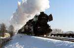Winterdampf in der Steiermark: Tag 3 der IGE Bahntouristikreise fhrte die Reisegesellschaft am 8.2.2005 in die Weststeiermark.