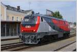 Vorerst fr die Dauer von sechs Monaten, hat die GKB von HML Rail Netherlands GmbH eine Lokomotive der deutschen Baureihe 218 angemietet, welche hauptschlich im Gterverkehr im  eigenen Streckennetz