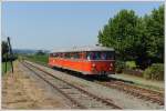 VT 10.02 + VB 10.12 als R 19679 von Graz nach Bad Radkersburg anlsslich der Feierlichkeiten 125 Jahre Radkersburger Bahn am 11.7.2010 bei der Durchfahrt in Gosdorf aufgenommen.