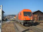 Da bekomm ich meine neue Kamera und schon so ein tolles Wetter :-)   Hier hab ich Rts 2016.906 im Bahnhof Wies Eibiswald , beim wenden (R8557,R4366)vor die Linse bekommen.25.02.2011