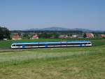 VT 63.08 im  S-Bahn Design  fuhr am 22.06.2011 als LP von Wies via Lieboch nach Graz zurück.