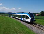 Am 22.06.2012 habe ich den VT 63.08 auf dem Weg von Graz nach Wies-Eibiswald via Lieboch  in Dietmannsdorf erwischt.