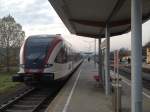 VT 5063.009 als R 8533 (Graz Hbf - Lieboch - Wies Eibiswald) am 11.11.2012 beim Halt im Bahnhof Gro St.