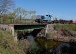 G71383 bei der Bedienung des Sgewerkes Tschuchnig auf der ehemaligen Sulmtalbahn am 24.04.2013