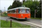 GKB VT 10 02 fhrt als Sonderzug von Knittelfeld nach Pls, anlsslich des  Andampfen 2013  im Eisenbahnmuseum in Knittelfeld.