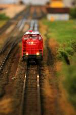 Die ausgedehnten Gleisanlagen des Ehemaligen Bahnhofes Plfing Brunn werden den Anlagenbetrieb auf der Modulanlage der Sulmtalbahn abrunden ( 10.06.2013)