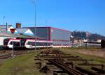 Ein kleines Wettrennen gefällig ??

Graz Köflacher Bahnhof am Mittag des 13.02.2014 