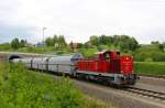 Durch eine Baustellenbedingte Langsamfahrstelle in Deutschlandsberg war es mir dann möglich den Zug erneut bei der einfahrt in die Betriebsstelle AB-Leibenfeld abzulichten. 25.04.2014