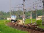 Der grimmige Blick von Vectron DE kommt wahrscheinlich von dem  Sauwetter  an diesem 27.04.2014.