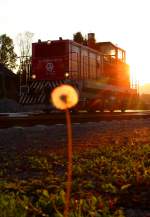 DH 1500.1 am Abendlichen Bahnhof Wies. 30.September 2014