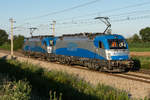 Adria Transport 1216 921 und 1216 922, waren am 04.07.2020 zwischen Deutsch Wagram und Wien Süßenbrunn unterwegs.