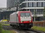 Graz. An einem verregneten Oktobertag (27.10.2020) konnte ich die LTE ex Crossrail 185 593 kurz vor dem Passieren des Bahnüberganges Fröhlichgasse ablichten.