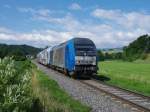 Die 2016 903 der LTE stattete der Wieserbahn am 27.06.