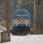 2016.920 unmittelbar nach der Ausfahrt Spielfeld Strass richtung Sden. 18.2.2013