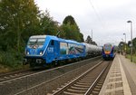 Am 11.10.2016 kam der  Lord of the Rails  in Form von 187 930-3 der LTE mit einem Kesselwagenzug in Richtung Norden über die KBS 613. Aufgenommen in Wehretal-Reichensachsen.