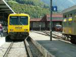 MBS Regio ES 10.207 nach Bludenz am 19.09.10 in Schruns/Montafon