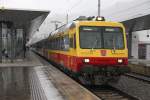 Triebwagen ET10.108 der Montafonerbahn unterwegs als Regionalzug von Lindau Hbf.