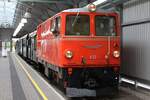 NOVOG V12 (ex ÖBB 2095.12, Hersteller: SGP-Floridsdorf, Bauj.: 1961, Fab.Nr.: 18156) ist am 24.September 2025 mit dem P 16925 von Litschau in Gmünd angekommen.
