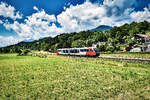 5022 032-4 fährt als S4 4818 (Hermagor - Villach Hbf), bei Nötsch vorüber.
Aufgenommen am 4.7.2018.

<a href= http://www.gailtalbahn.at/  rel= nofollow >www.gailtalbahn.at/</a>
<a href= https://www.facebook.com/vereingailtalbahn/  rel= nofollow >www.facebook.com/vereingailtalbahn/</a>