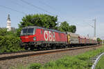 ÖBB 1293 198 bei Flintsbach am Inn, 14.05.2025
