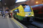 GYSEV Raaberbahn 4744 301 (A-ROEEE 94 81 4744 301-4) als REX 7633 von Deutschkreutz nach Bratislava-Petrzalka, am 26.07.2026 in Wien Hauptbahnhof.