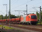 RTS - Taurus 1216 901 mit Güterzug aus Richtung Bad Bentheim in Salzbergen, 05.08.15
