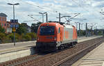 1216 901 der RTS rollte am 05.08.18 Lz durch Bitterfeld Richtung Dessau.