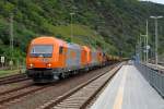 2016 907, 2016 906 und 275 205 (Dispolok) von RTS stehen am 26.8.2010 im Bahnhof Cochem.