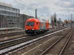 Die 2016 906 am 08.04.2012 bei der Durchfahrt am Heimeranplatz (Mnchen).