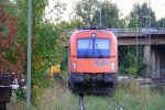 1216 901 von RTS abgestellt in Aachen-West,dahinter steht leider verdeckt 2016 908 auch von RTS in der Abendstimmung am 30.9.2012.