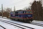RBAHN 2143 062-5 am 16.Dezember 2018 beim Verschub im Bahnhof Etsdorf-Straß.