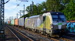 SETG - Salzburger Eisenbahn TransportLogistik GmbH, Salzburg [A]  mit  193 218  [NVR-Nummer: 91 80 6193 218-5 D-ELOC] und Containerzug am 03.06.20 Bf.