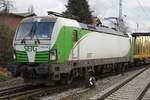 193 814 mit DGS 69316 von Stendal-Niedergörne nach Rostock-Bramow bei der Einfahrt in Rostock-Bramow.01.01.2018