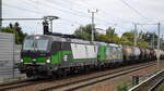 Salzburger Eisenbahn Transport Logistik GmbH, Salzburg [A] mit der Doppeltraktion ELL Vectron  193 722   [NVR-Nummer: 91 80 6193 722-6 D-ELOC] +  193 839  [NVR-Nummer: 91 80 6193 839-8 D-ELOC] und