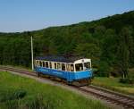 Am 19.05. war der ET 1 in  Ursprungslackierung als R 8613 von Feldbach nach Bad Gleichenberg unterwegs. Der Triebwagen wurden 1930 von der Grazer Waggonfabrik gebaut. Er hat eine Leistung von 300 kW, eine Hchstgeschwindigkeit von 50 km/h und bietet fr 58 Personen Platz. 1979 wurde der Gleichstromtriebwagen modernisiert, der hlzerne Wagenkasten wurde durch einen Sthlernen ersetzt. 