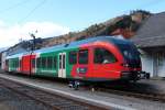 4062 002 der StLB beim Wenden aus Zug S11 8773 auf S11 8772 von Peggau-Deutschfeistritz (Pg) nach belbach (Ueb) zurck nach Peggau-Deutschfeistritz (Pg); am 21.03.2013