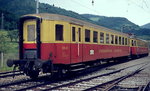 EB 21 und ET 12 der StmLB am 22.06.1974 im Bahnhof Übelbach