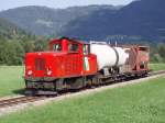 Am 21.8.2009 wurde wieder ein Gterzug auf der Murtalbahn in Verkehr gesetzt.